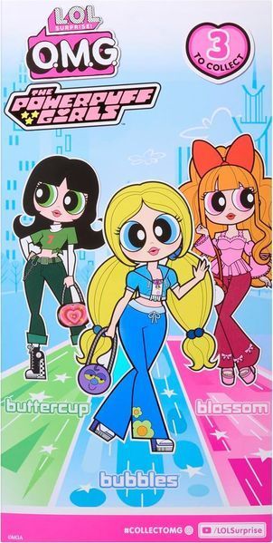 Лялька Баблс L.O.L. Surprise! OMG The Powerpuff Girls Bubbles 542926 ЛОЛ0064 фото