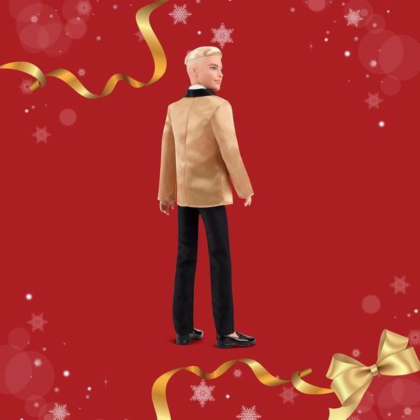 Лялька Barbie Signature Святковий Кен блондин JGK55 БК0013 фото