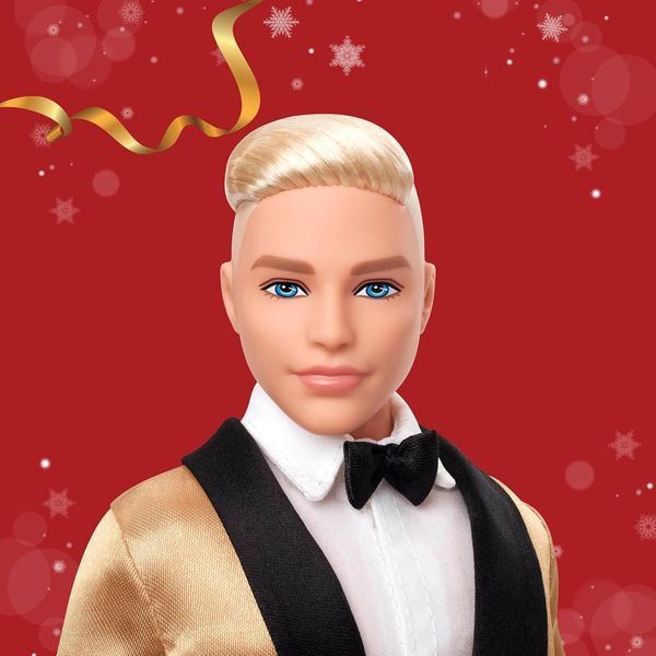 Лялька Barbie Signature Святковий Кен блондин JGK55 БК0013 фото