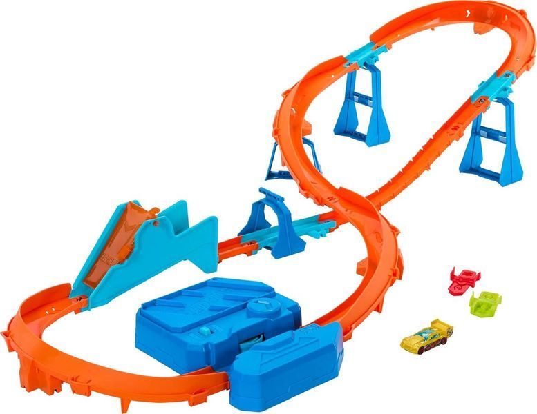 Трек Hot Wheels Track creator Крутой прыжок JDB49 ХВ0078 фото