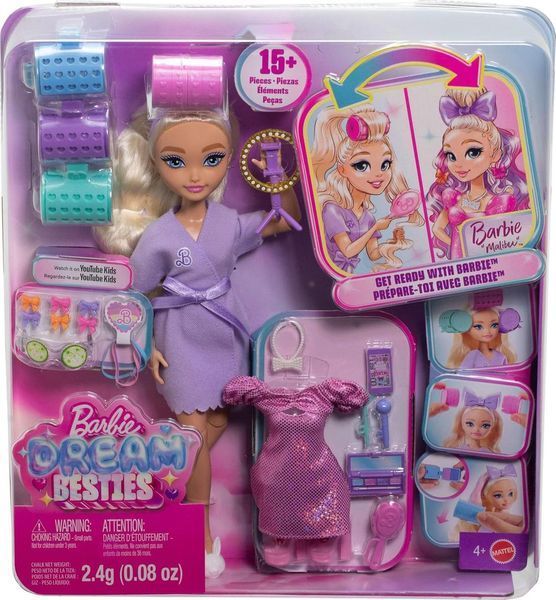 Лялька Barbie Dream besties Малібу Мій ранок краси JGG38 КБ0168 фото