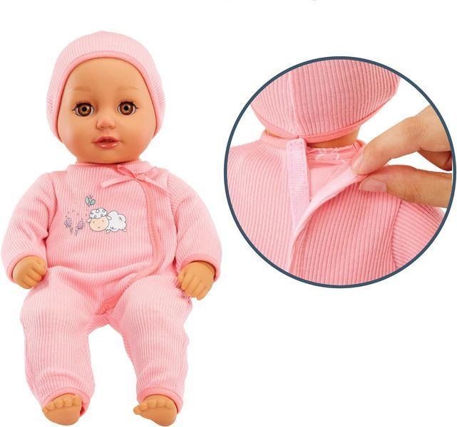 Baby Born My First Baby Doll Ava - світло-карі очі: реалістична лялька з м'яким тілом ББ0003 фото