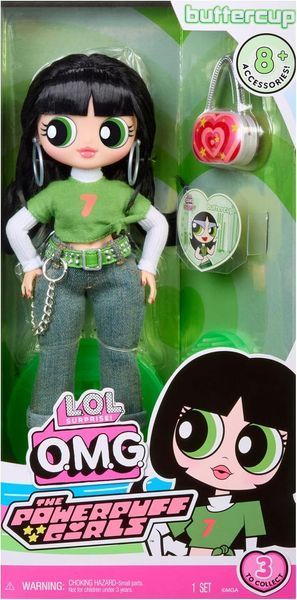 Лялька L.O.L. Surprise! OMG The Powerpuff Girls Buttercup &laquo;Суперкрихітки&raquo; Баттеркап 542872 ЛОЛ0065 фото