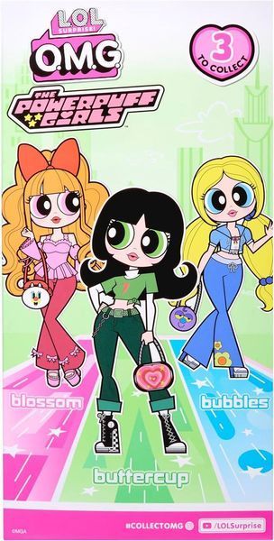 Лялька L.O.L. Surprise! OMG The Powerpuff Girls Buttercup &laquo;Суперкрихітки&raquo; Баттеркап 542872 ЛОЛ0065 фото