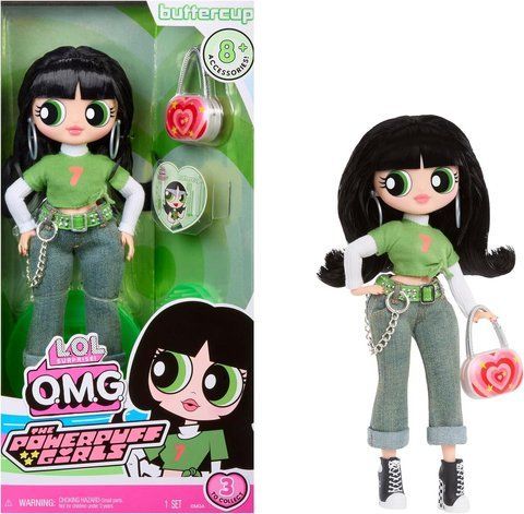 Лялька L.O.L. Surprise! OMG The Powerpuff Girls Buttercup &laquo;Суперкрихітки&raquo; Баттеркап 542872 ЛОЛ0065 фото