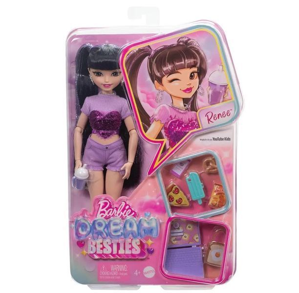 Лялька Barbie Dream Besties Renee&nbsp;&nbsp;HYC24 КБ0146 фото