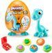 Игровой набор игрушка-сюрприз Zuru Smashers Junior Dino Dig Large Egg Brontosaur 74115A РА0011A фото 1