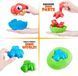 Игровой набор с динозавром Тирексом и тестом для лепки Zuru Smashers Junior Dino Dig Large Egg T-Rex 74115B РА0011B фото 3