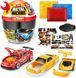 Машинка - сюрприз Zuru Metal Machines Speed Heroes (Red) 25+ деталей 67125 РА0050 фото 1