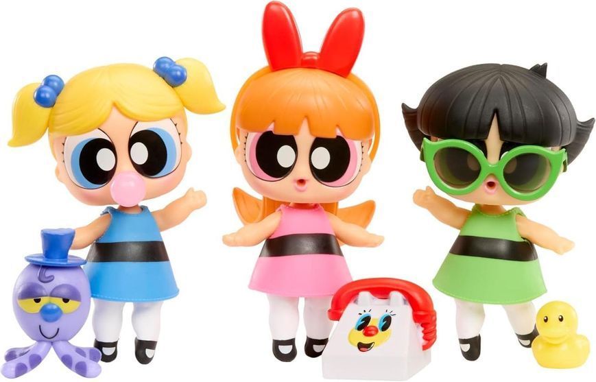 Лялька Lol Surprise Loves The Powerpuff Girls Tots Bubbles ЛОЛ Сюрприз Суперкрошки Супергерої 542780 ЛОЛ0071 фото