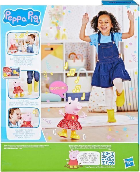 Интерактивная кукла Hasbro Peppa Pig Peppa's Muddy Puddles Party Свинка Пеппа  F8873 КД0038 фото