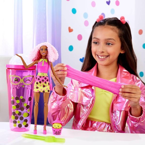 Лялька Ягода Барбі Barbie Pop Reveal Doll & Accessories, Bubble Tea Series HTJ20 КБ0141 фото