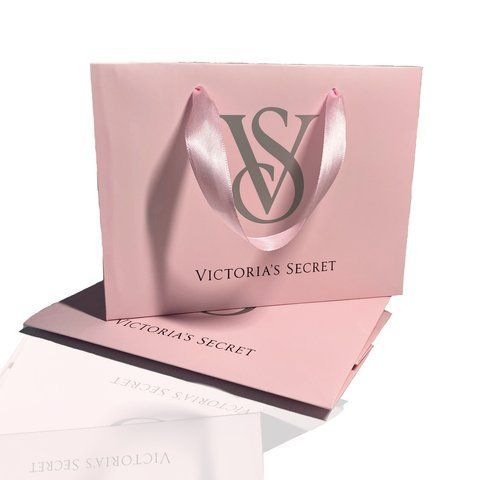 *100 шт* Victoria's Secret Рожевий подарунковий Пакет ОПТ розмір S 200х150х90 ВС04006_100 фото