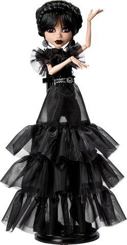 Кукла Monster High X Wednesday Венздей Танцы Rave'N HXJ03 КМ0060 фото