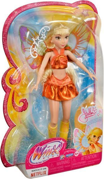 Лялька Вінкс Фея Стелла Winx Club Stella Fairy Playmates Toys F57813 ВК0001 фото