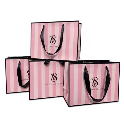 Пакет размер L+ 300*227*120 мм Victoria's Secret Классика новый дизайн ВС04043 фото