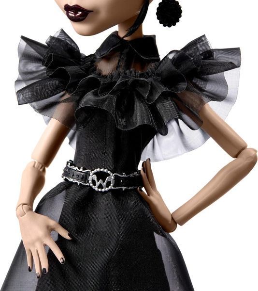 Кукла Monster High X Wednesday Венздей Танцы Rave'N HXJ03 КМ0060 фото