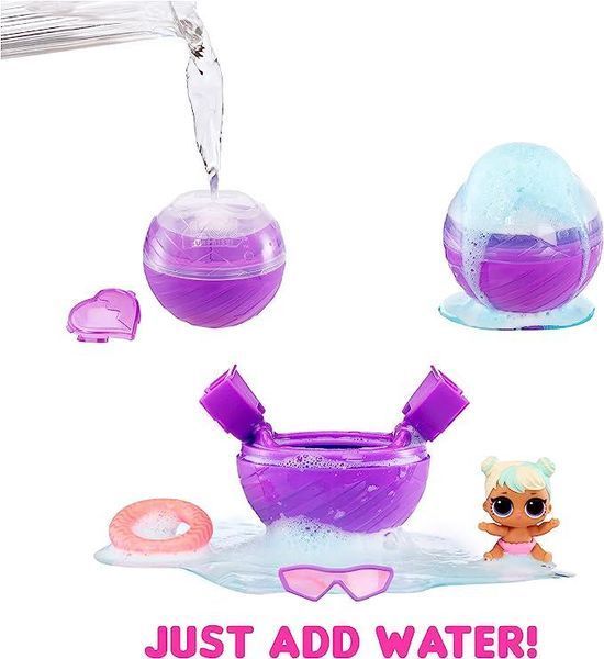 Лялька LOL Surprise! Color Bubble Lil Sisters &mdash; ЛОЛ Бабл Ліл Сістерс &mdash; Сестрички 588894 ЛОЛ0221 фото