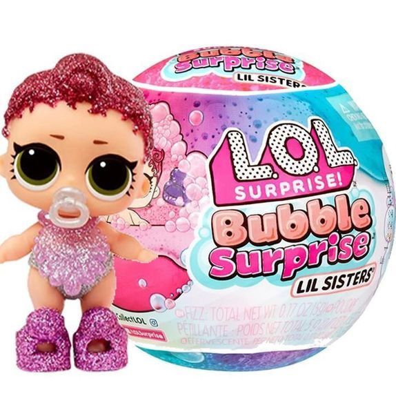 Лялька LOL Surprise! Color Bubble Lil Sisters &mdash; ЛОЛ Бабл Ліл Сістерс &mdash; Сестрички 588894 ЛОЛ0221 фото