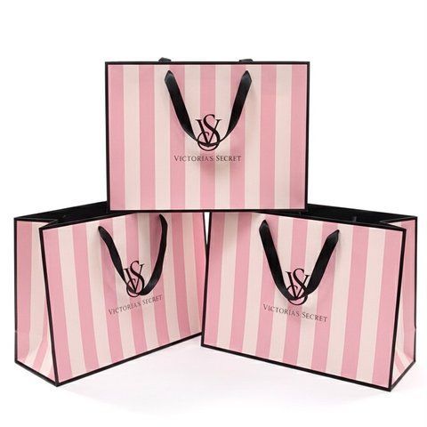 Пакет большой XL Новые Классика Victoria's Secret 410х300х150 мм ВС04041 фото